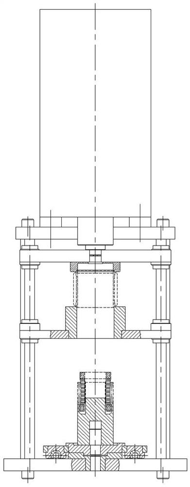 Assembling process and equipment for motor stator and motor shell