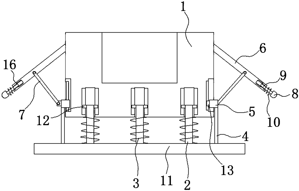 Automatic protective device of optoelectronic device