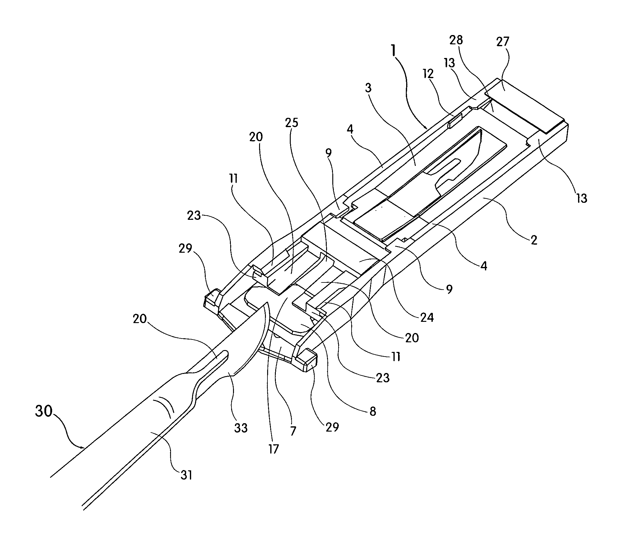 Scalpel blade remover