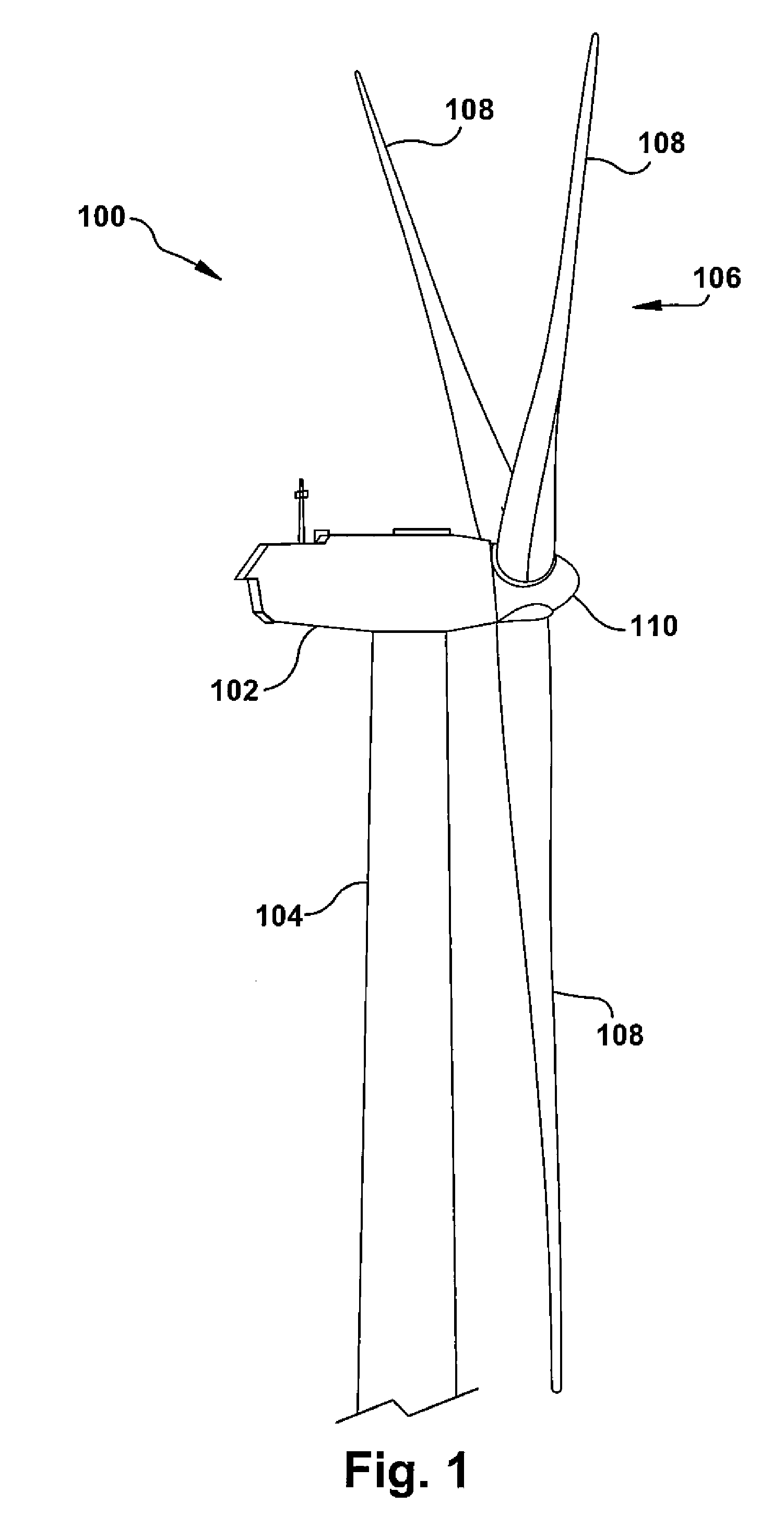 Internal yaw drive exchange for a wind turbine tower