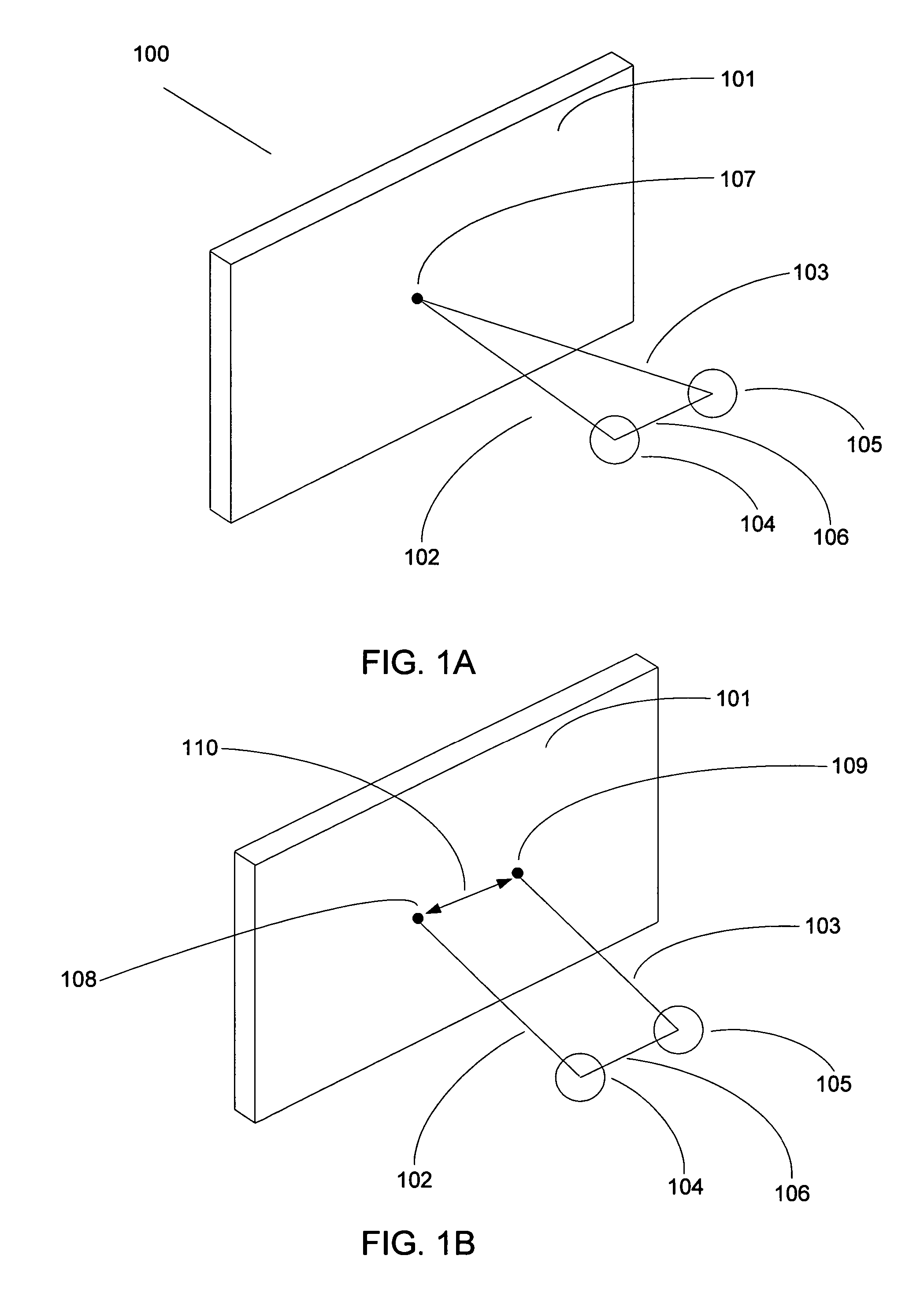 Vertical surround parallax correction