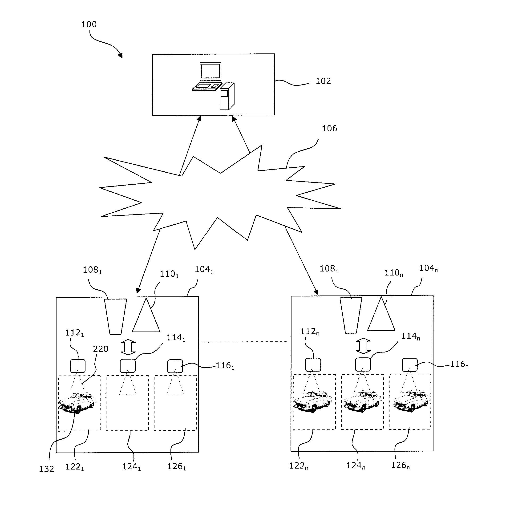 Method And System For Managing A Power-Charging Space For A Vehicle, Especially A Self-Service Electrical Vehicle