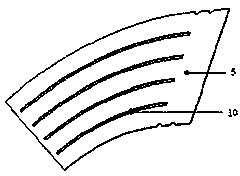 A corrugated foil mold and its manufacturing process