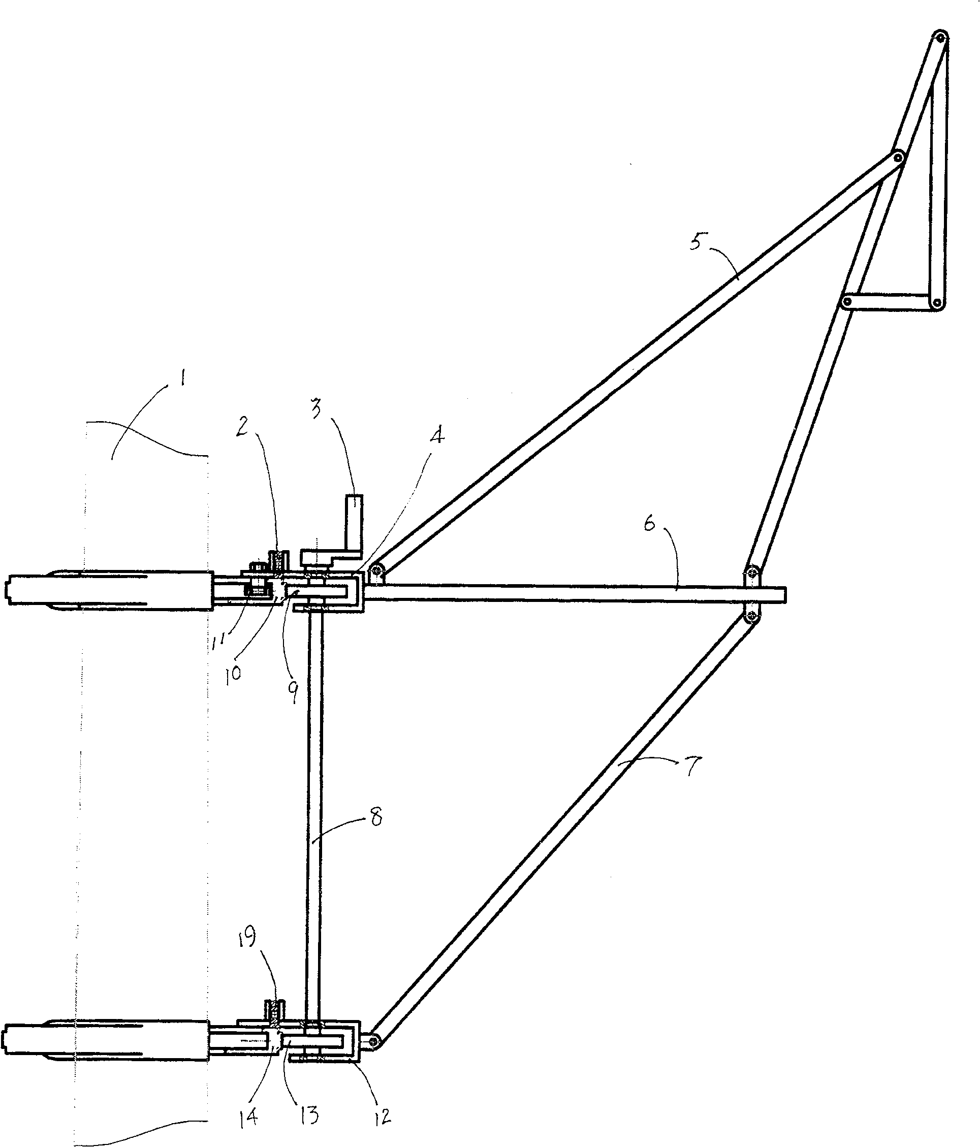 Omnidirectional rotary workbench for pole mounted operation