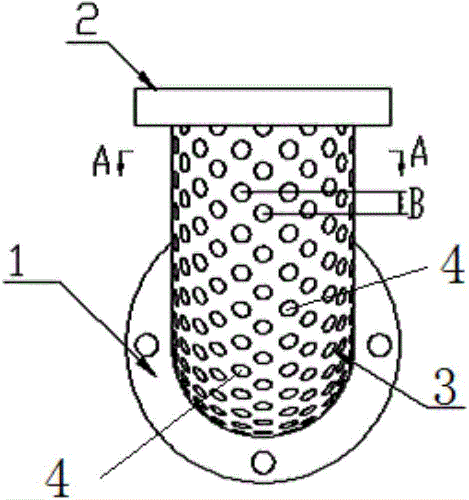 Underwater anti-blocking and resistance-reducing elbow structure