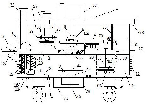 Metal material cutting and trimming device for lithium battery and manufacturing process of metal material cutting and trimming device