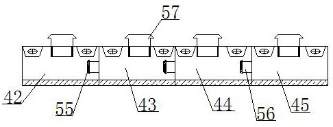 Metal material cutting and trimming device for lithium battery and manufacturing process of metal material cutting and trimming device