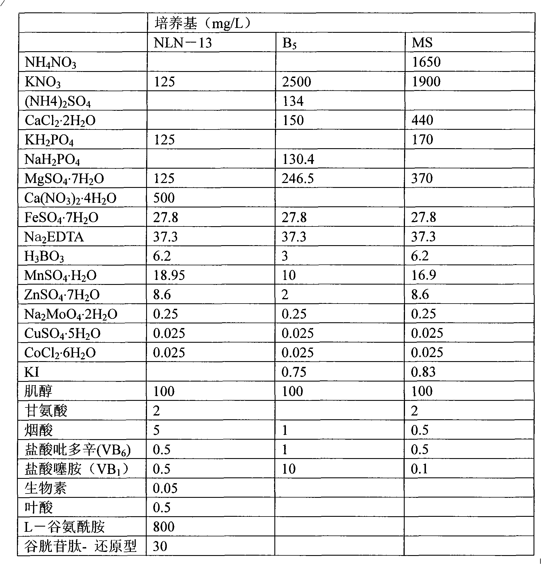 Culture method of high diplont rate sporule regeneration plant of broccoli