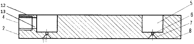 Aerostatic thrust bearing