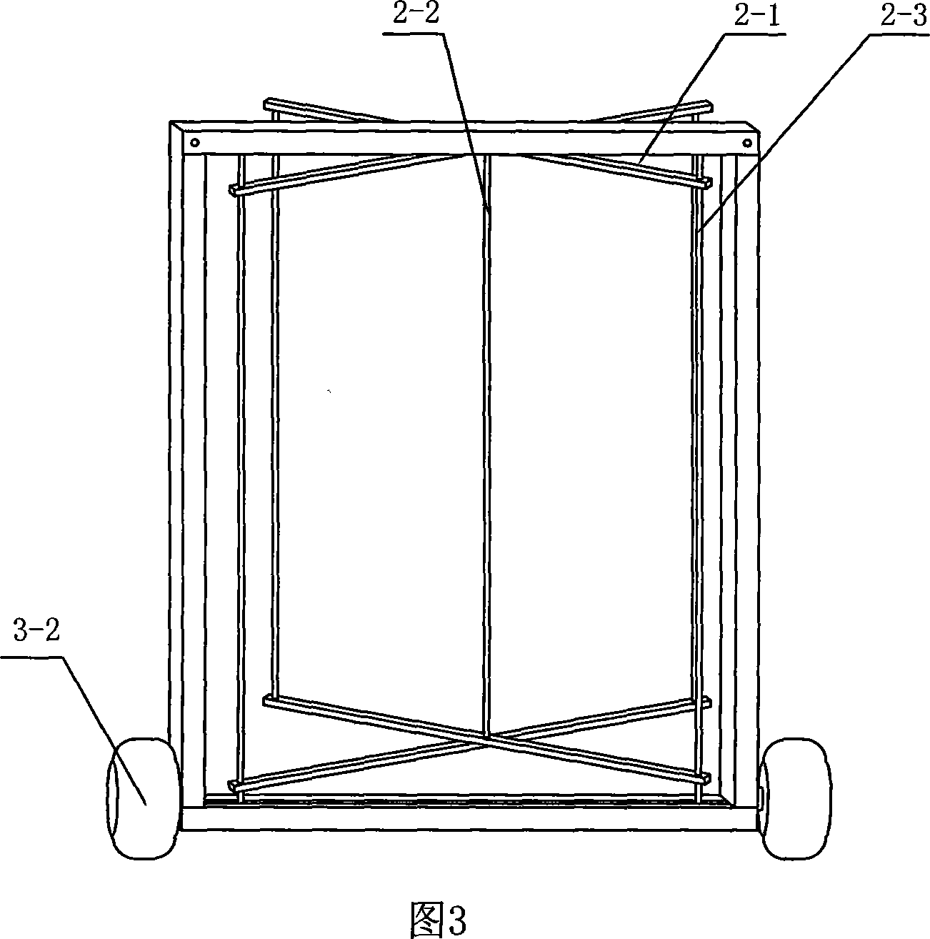 Novel telescopic door