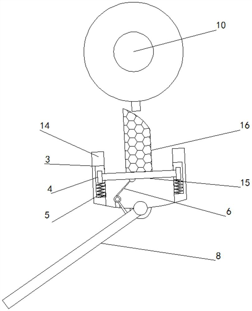 Device for classifying express items transported to same area according to size and weight