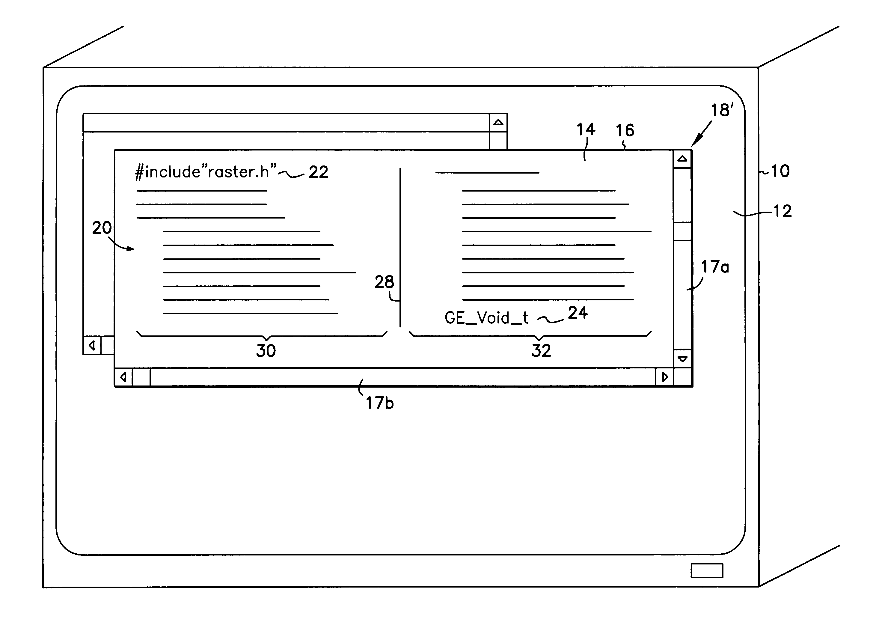 Data display using multicolumn scrolling