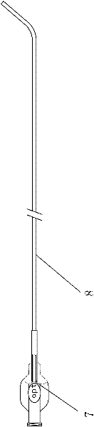 Right ventricular outflow tract mapping and angiographic catheter and preparation method of angiographic catheter