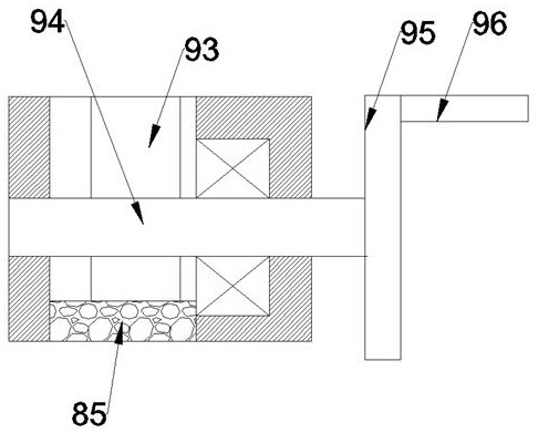 A wall spraying device