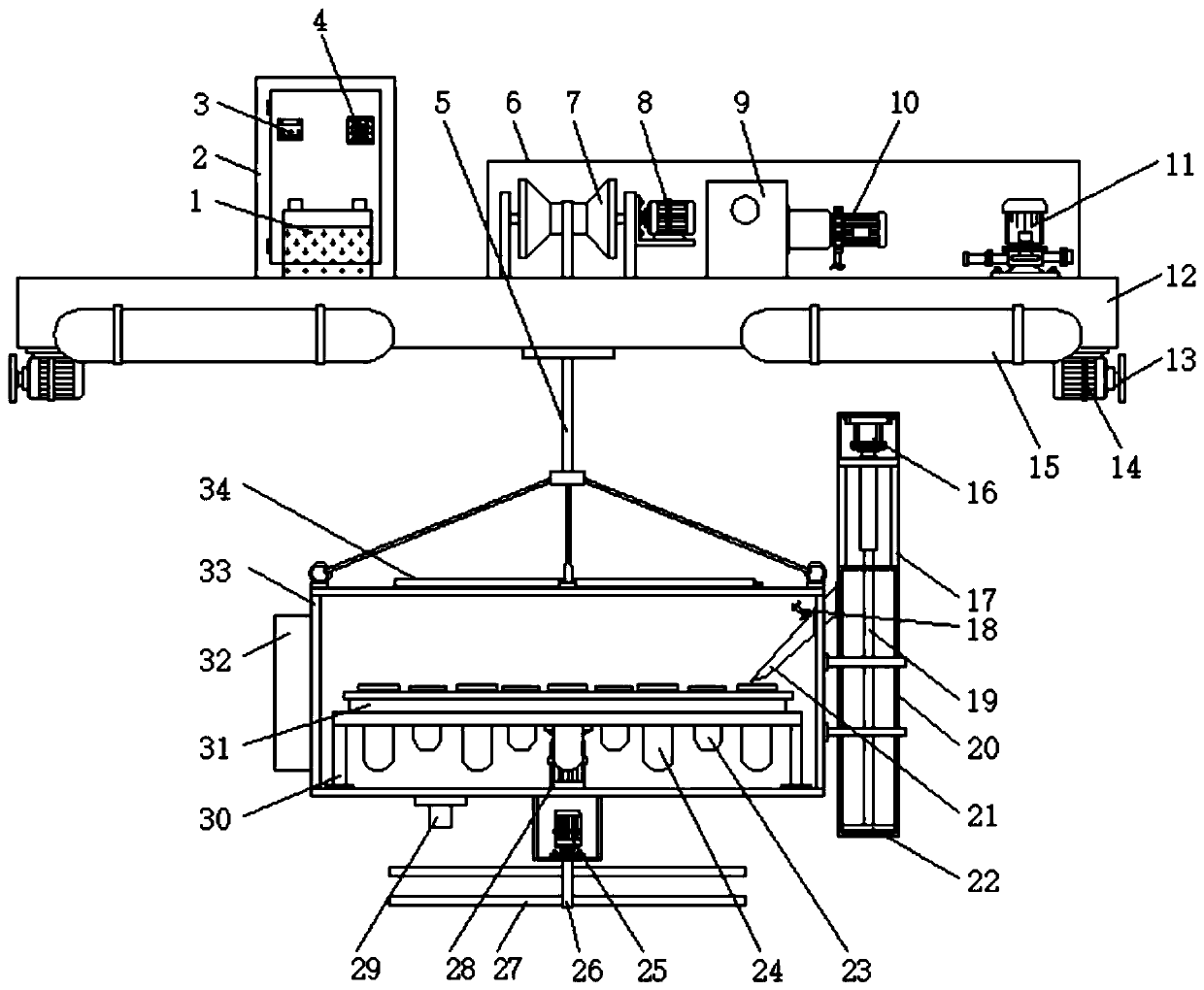 Water quality automatic monitoring data acquisition device