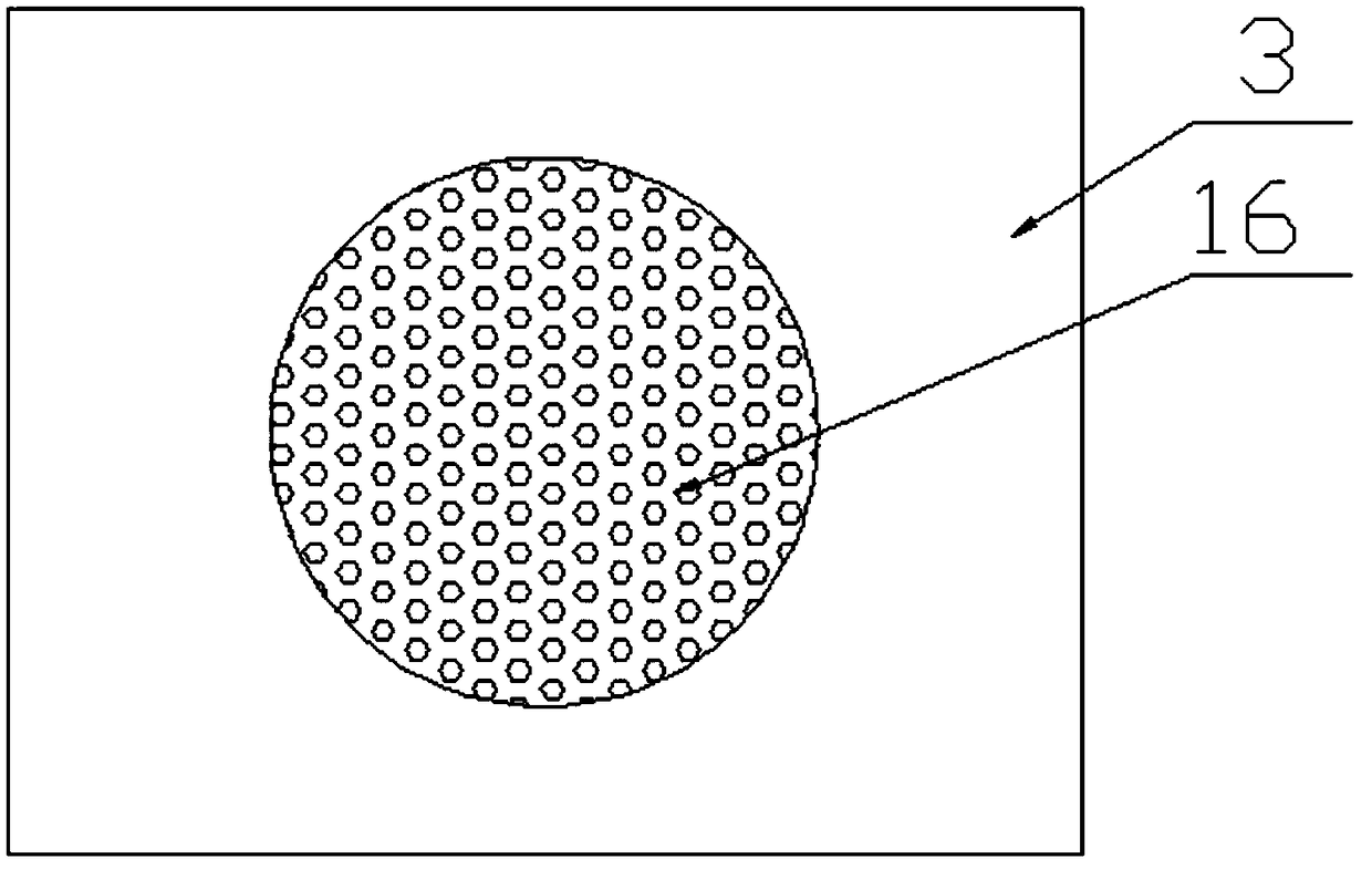 A computer hardware fixed cooling and dust removing device