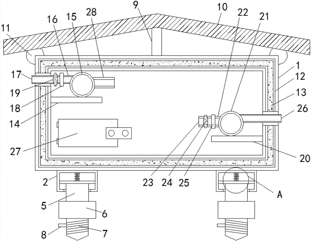 Electrical device protection box