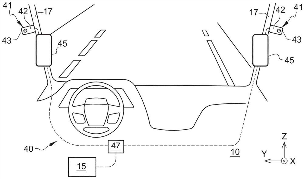 A vehicle comprising a trailer angle determining system