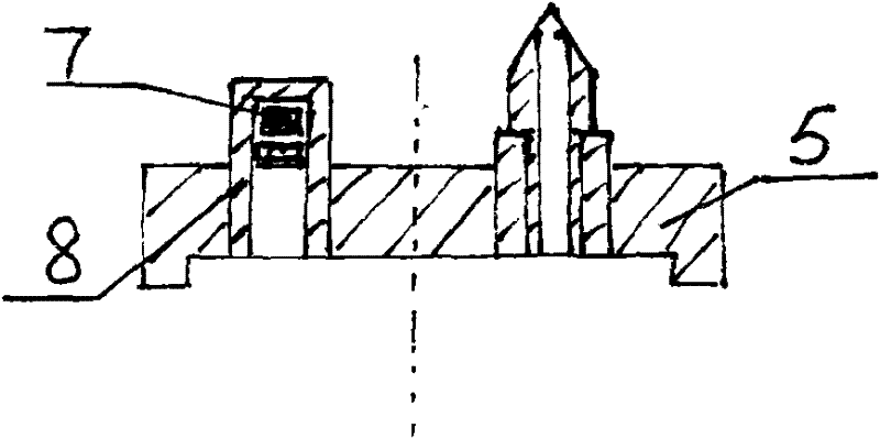 Capacitive vacuum pressure sensor