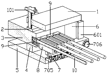 Router and network cable connector connecting-fixing device