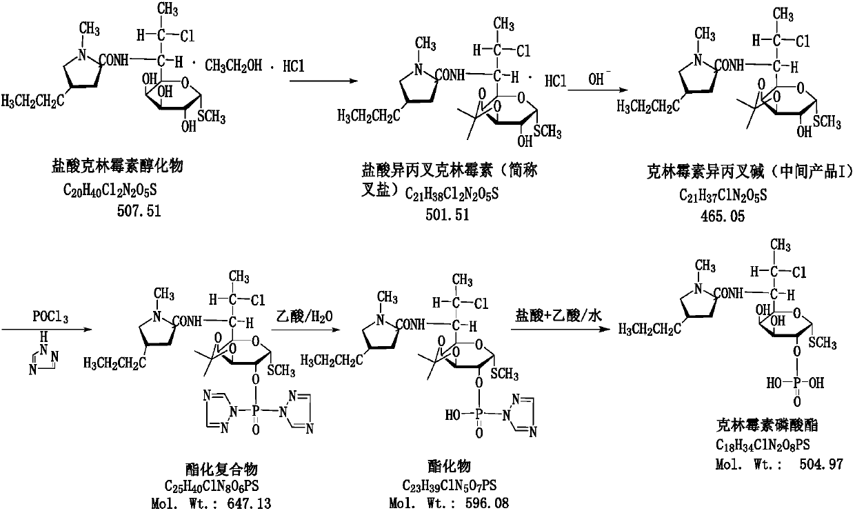 Preparation method of clindamycin phosphate