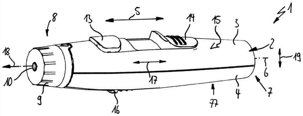 Blood collection device for collecting blood samples