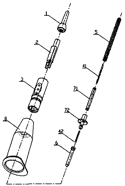 Pen type safe blood taking needle