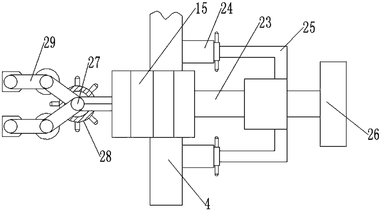 Easy-to-adjust punching device for lamp shades of automobile brake lamps