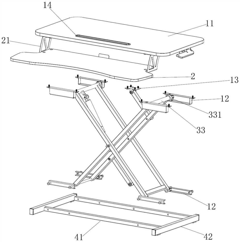 Liftable table