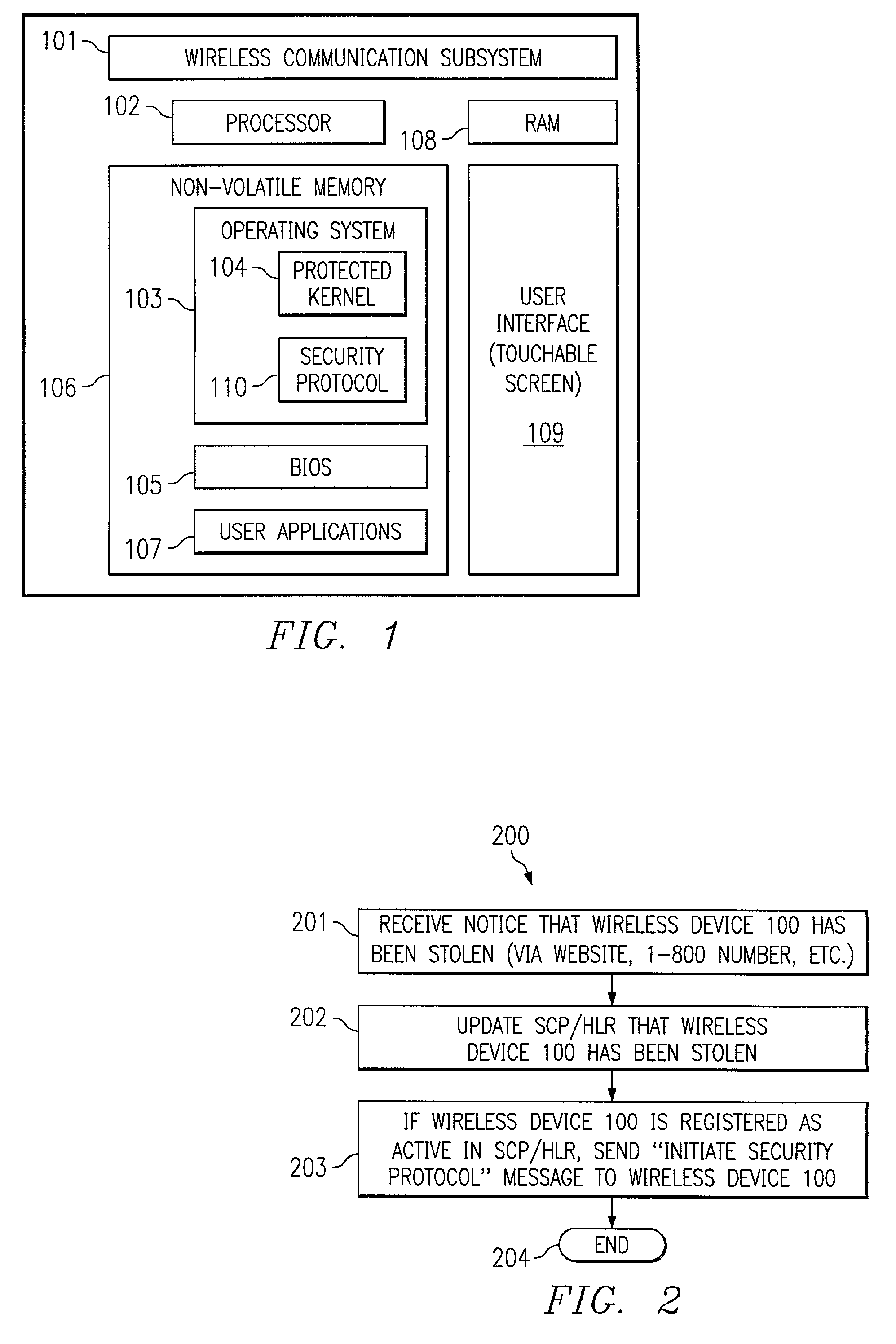 System and method for preventing use of a wireless device