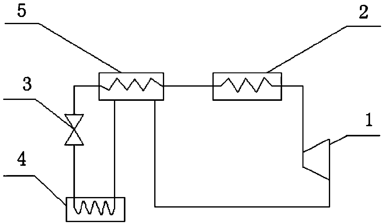 Air conditioning refrigerating device