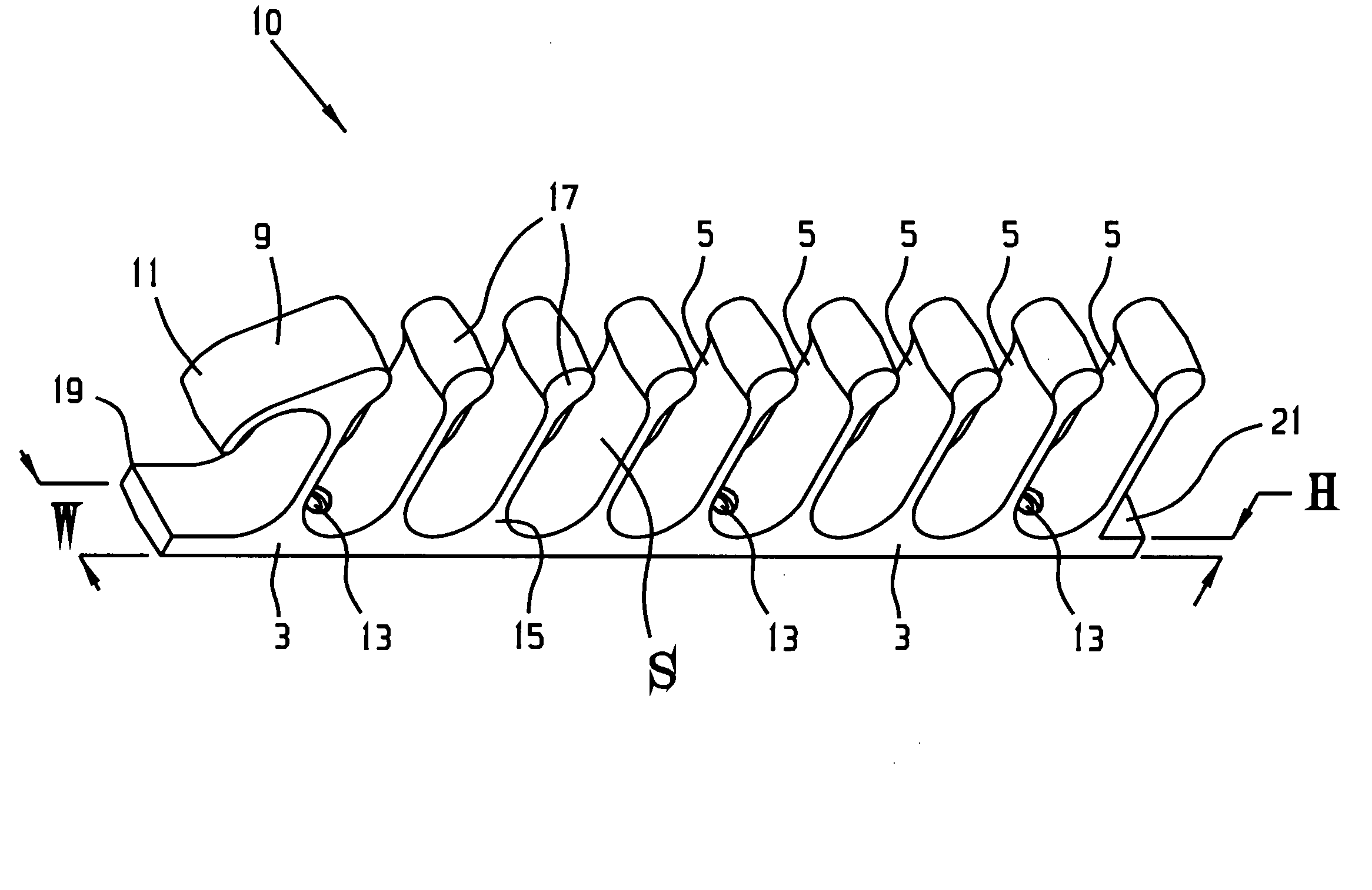 Flexible conduit storage organizer