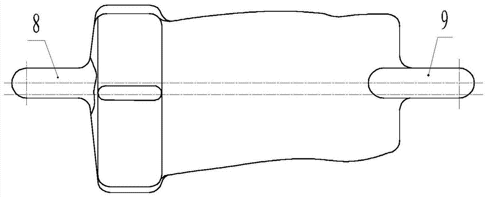 A processing method for arc tooth tenon blade of aero-engine compressor