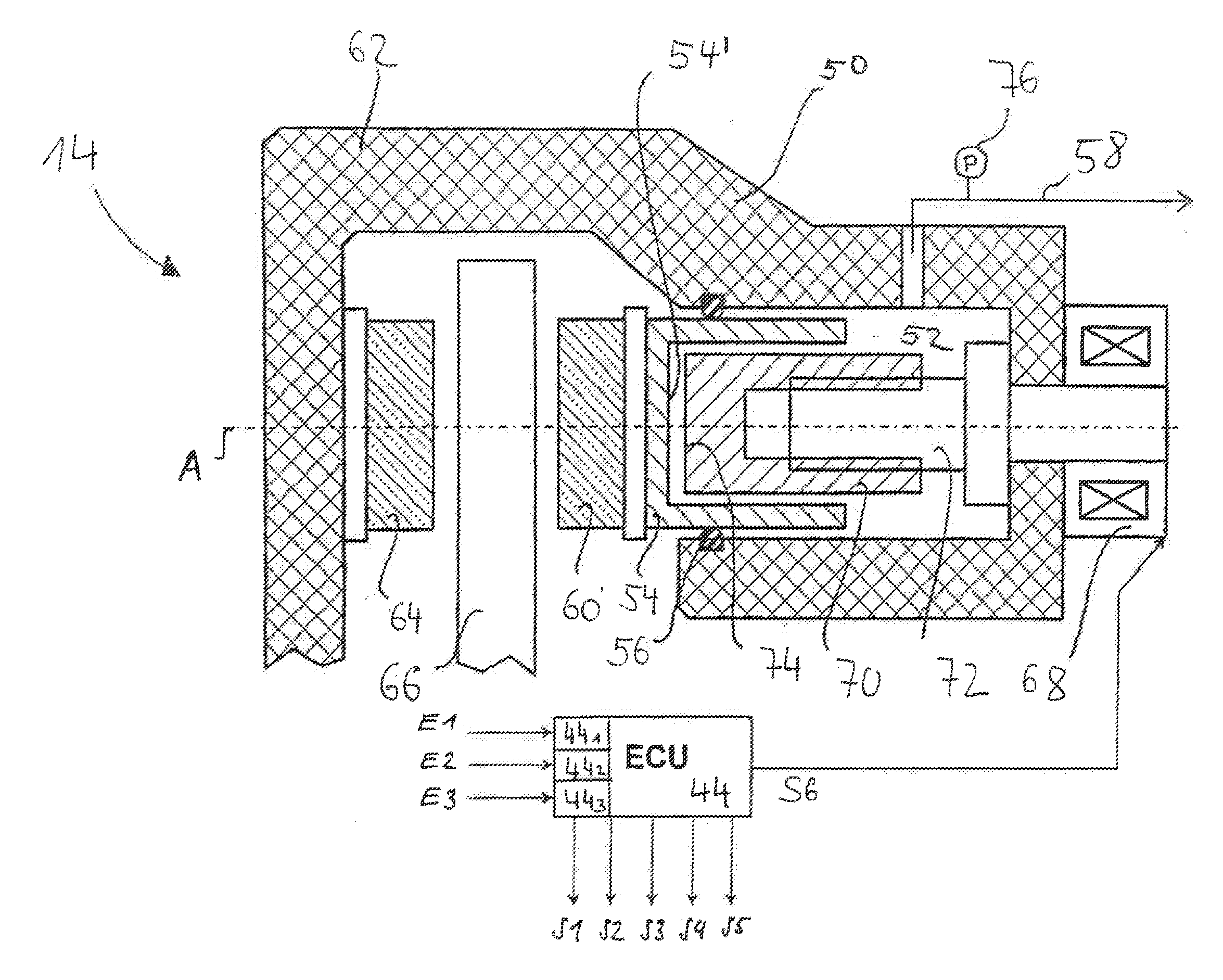 Procedure for Actuating a Hydraulic Parking Brake