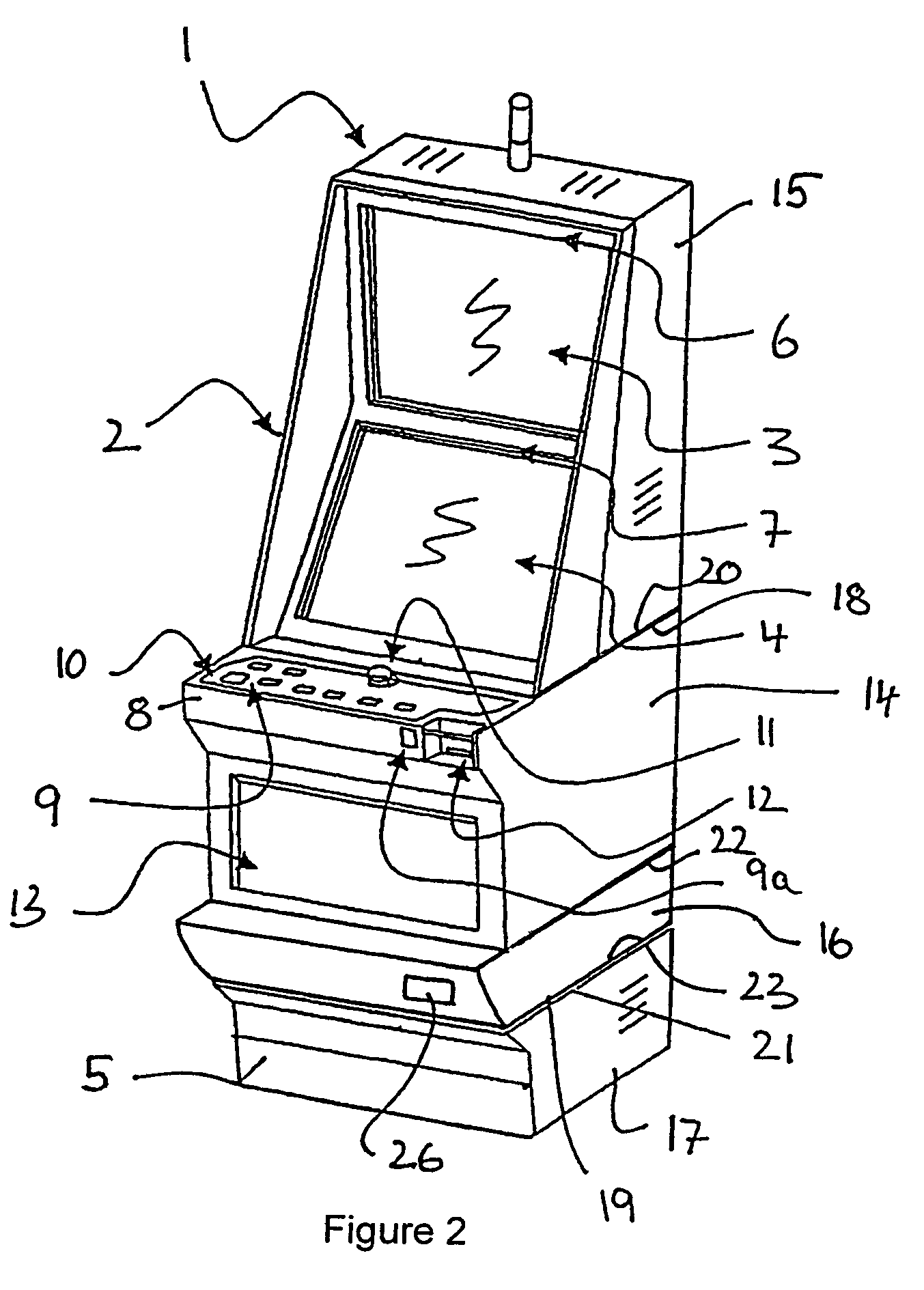 Gaming, gambling and/or entertainment device