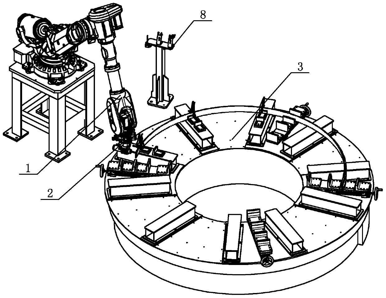 Groove machining device for thin plate