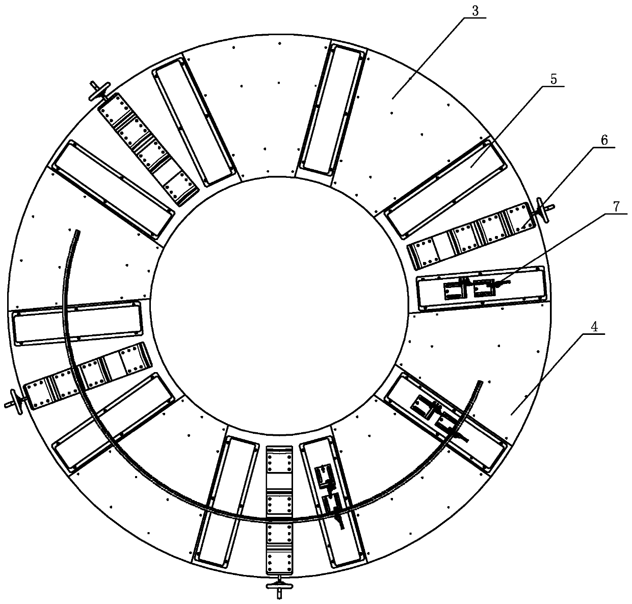 Groove machining device for thin plate