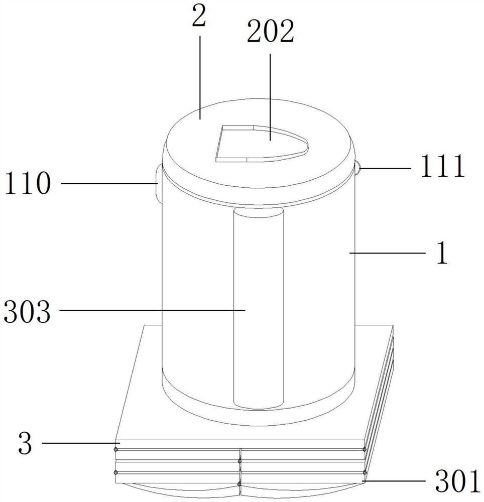 Multifunctional drinking kettle for polar region field geological personnel