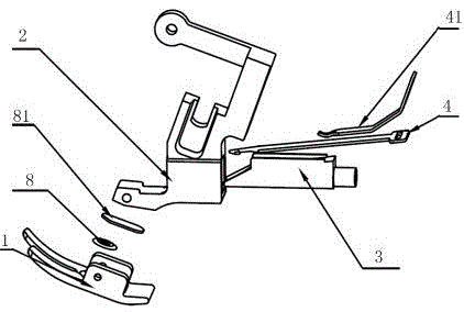 Thread ball preventing device for sewing machine