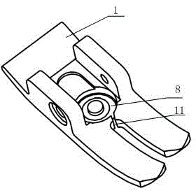 Thread ball preventing device for sewing machine