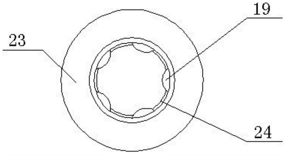 Engine oil control valve with guiding structure