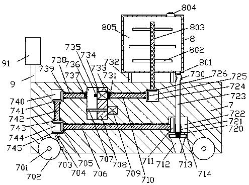 A bridge maintenance device