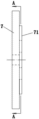 Planar multi-stage coaxial disc extruder