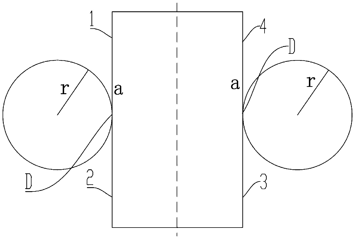 Rectangular glass segmented polishing method