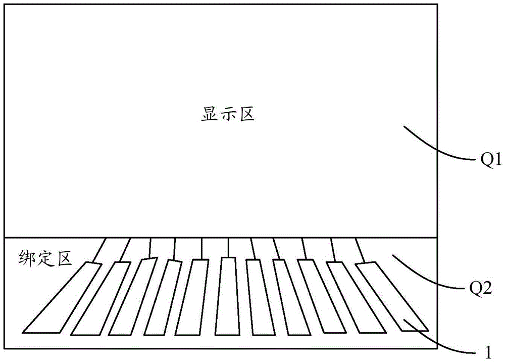 Array substrate, chip on film and display device