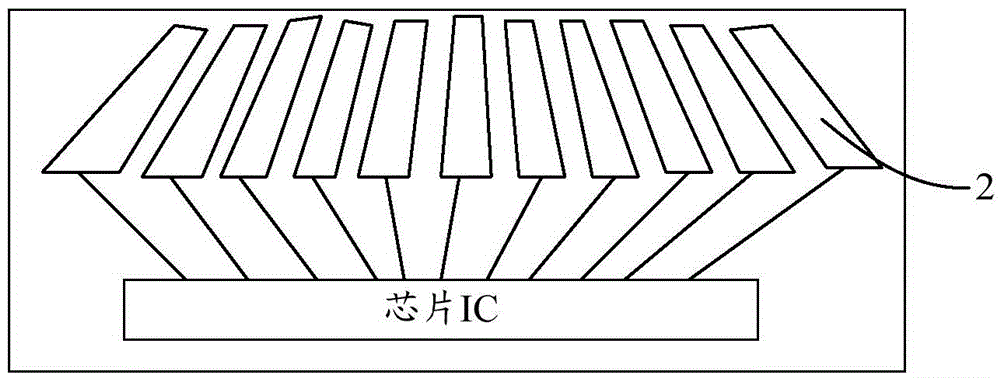 Array substrate, chip on film and display device