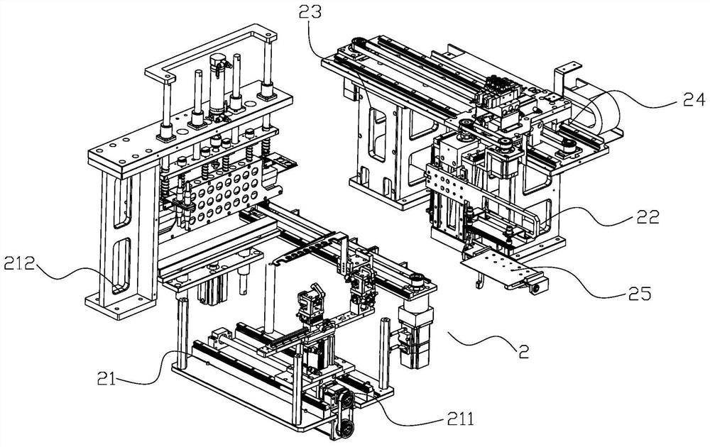 Packaging box film corner cutting device and method