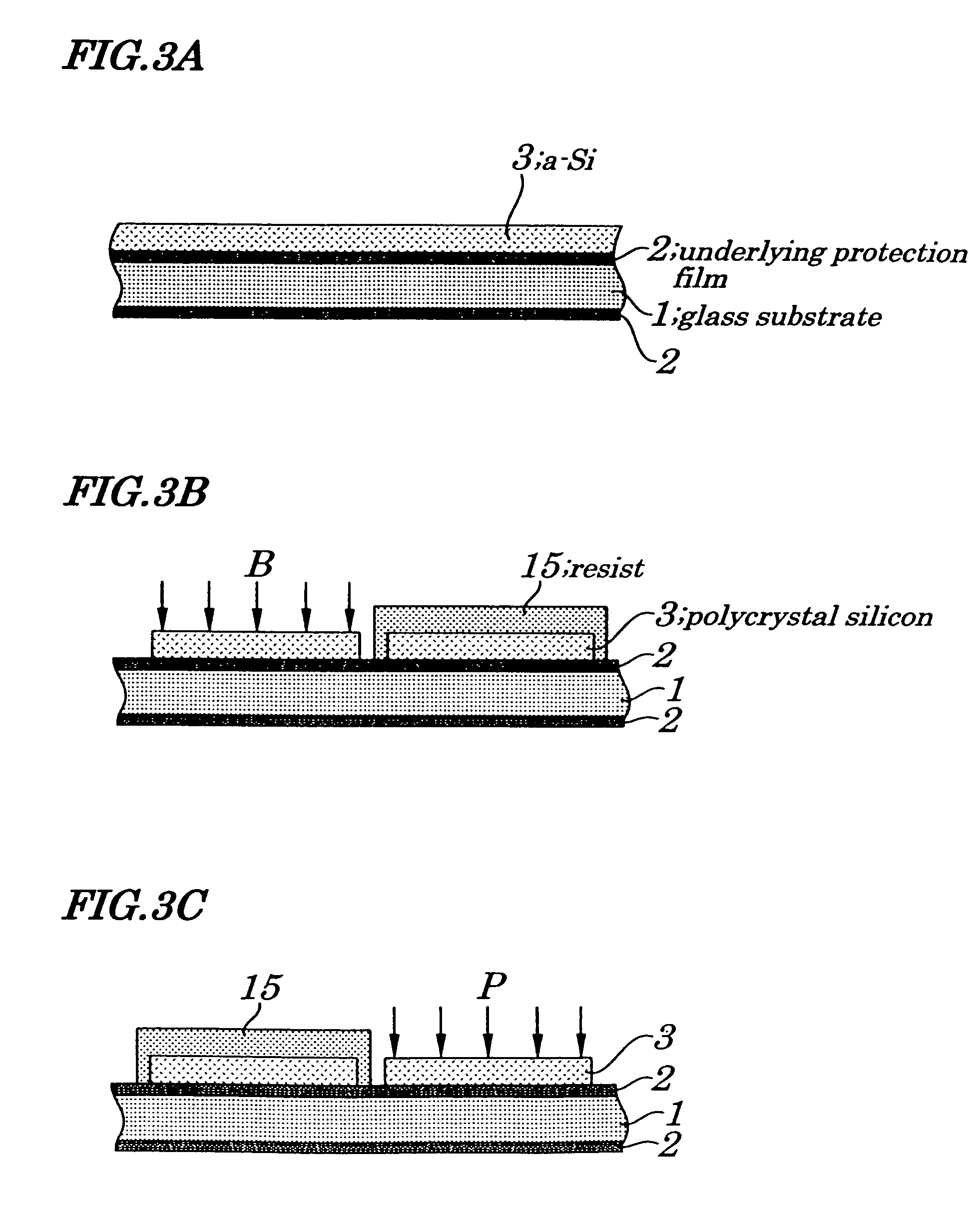 Thin film semiconductor device and method for manufacturing same