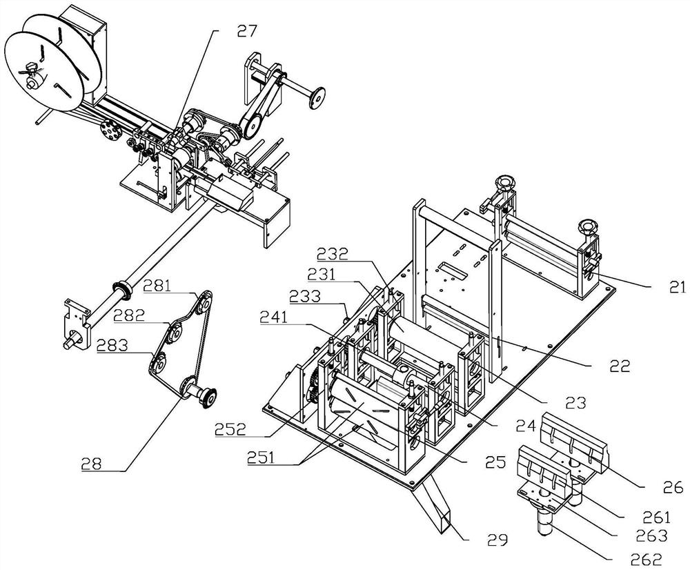 A welding machine for mask ear loops