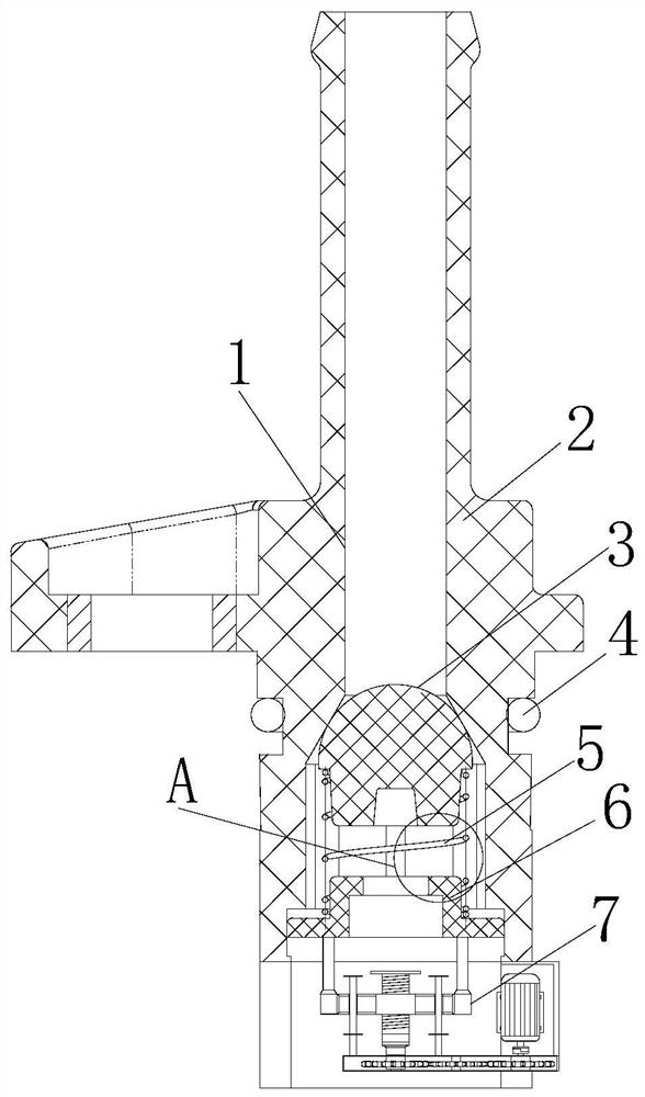 Vacuum pump one-way valve assembly